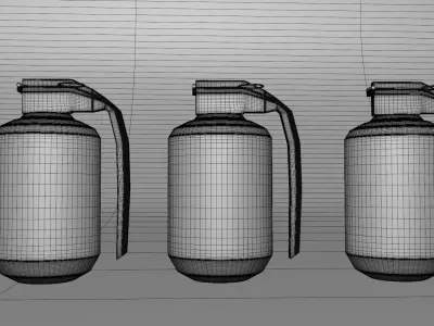 Grenade 3D 3D model