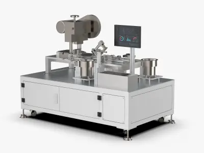 Automatic  Electronic Lock Assembly Machine 3D model