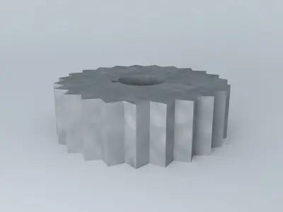 Lower gear Free 3D model