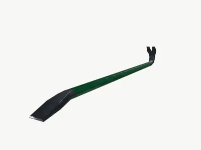 Industrial crowbar 3D model