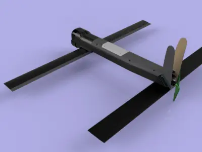 Switchblade drone kamikaze model 3D print model