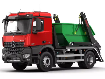 Mercedes Arocs MULTILIFT FUTURA 12 3D model