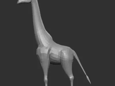 Giraffes animals wild animals deer Free 3D model purchase