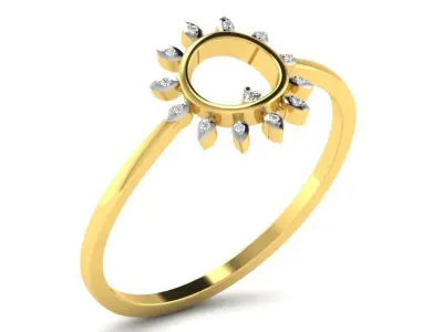  Engagement ring 55 light weight3dm cad files  part 05 3D print model purchase