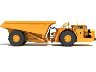 Mining Vehicles 3D Models 3D Model Pack