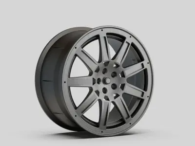 rims A style garage auto tuning  3D model