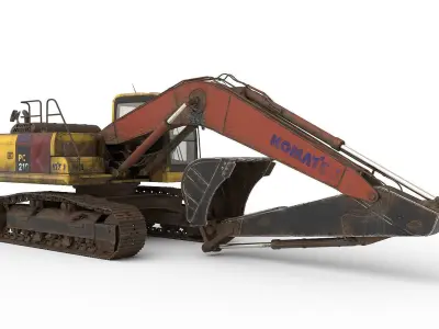 Excavator   3D model by IgYerm