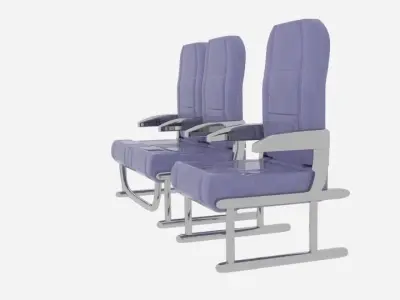 Plane Seat  3D model