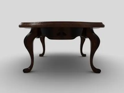 Antique Table 3D model