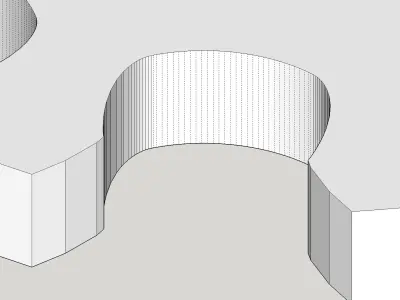 Gear wheel 10 teeth 10cm diameter modul 1cm 3D model