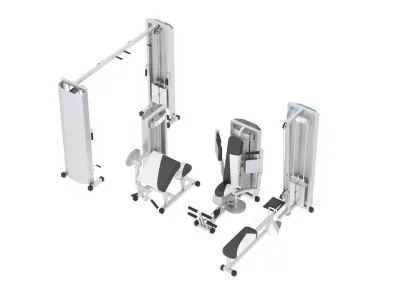 GYM MACHINE 3D model