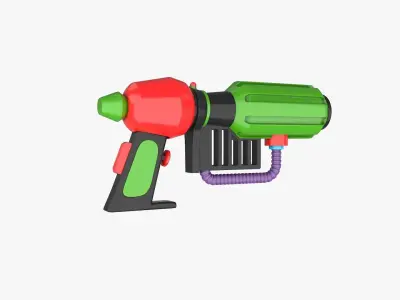 Toy Gun 6 3D model