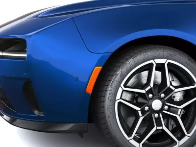 Dodge Charger Scat Pack Sixpack 2026 3D model