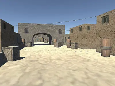 shooting env Free low-poly 3D model