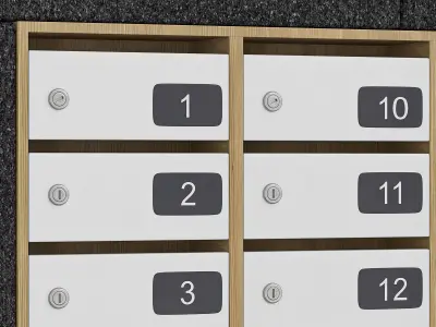 Mailbox 3D model purchase