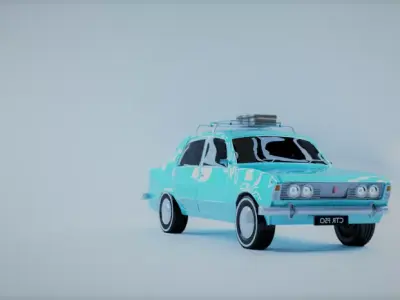 Old car3d model 3D model