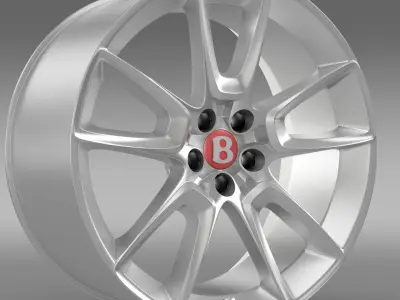 Bentley Continental GT V8 S 2015  rim 3D model
