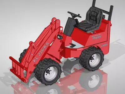 Hoftrack Thaler Lader 226KA 3D model