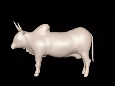 Bull- High poly bull 3D model