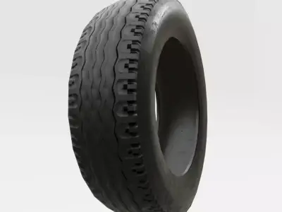 Tire o1 Low-poly 3D model
