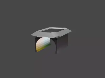 LOWPOLY  Hud Watch  Game Ready Free low-poly 3D model