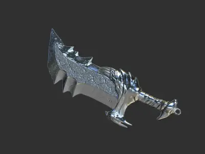 Blades of Chaos 3D print model