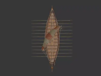 Vikingboat 3D model
