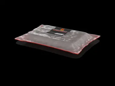 Meat snacks and cabanossi Spicy Cabanossi Sausages 3D model
