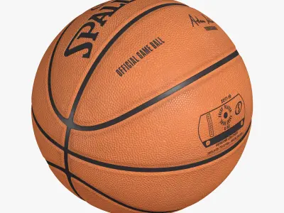 Realistic Basketball Ball Collection 8K 3D model