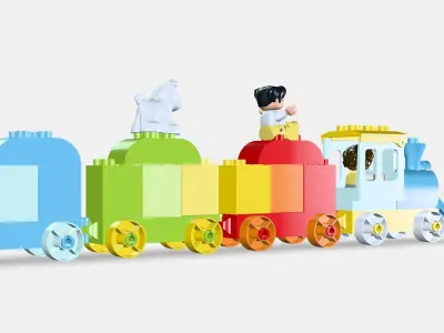 LEGO DUPLO Number Train - Learn to Count 10954 3D model