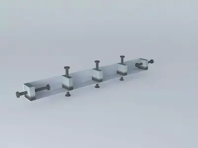 Laminating clamp 3D model