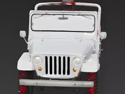 Cupid Commando Tactical Truck 3D Model Low-poly 3D model