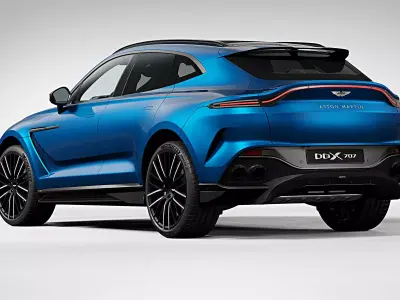 2023 Aston Martin DBX707 3D model