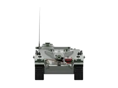  Canon d assaut de 105 tank  3D print model