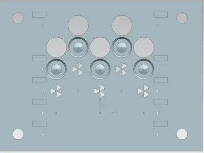 cutting mold dies 3D model