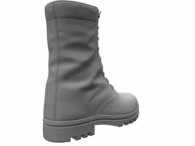 Army Boots - High Poly 3D model purchase