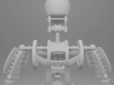 The Fnaf Skeleton Low-poly 3D model