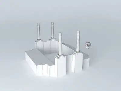 Pink Floyd Album Cover: Animals Free 3D model