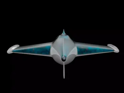 toy airplane 3D model buy
