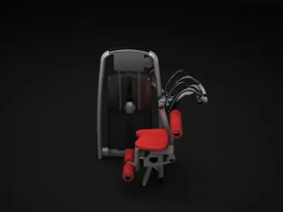 Total Abdominal Machine 3D model