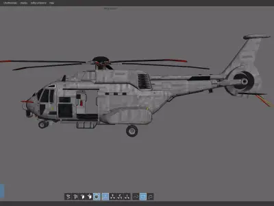 Attack Chopper 3D model