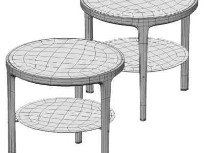Sweet dreams ceccotti collezioni side table 3D model