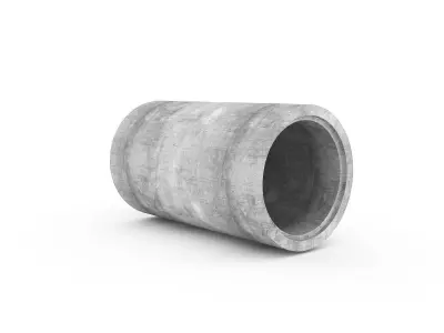 Concrete Pipe 3D model purchase