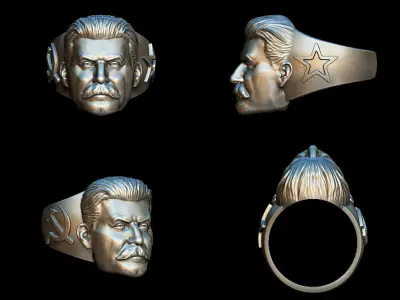 Stalin ring 3D print model