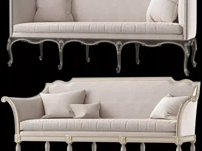 ebanista bergamo and marquess sofa 3D model