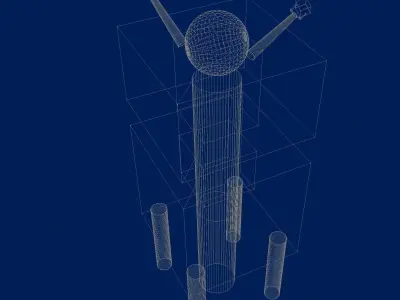 Kronos robot Free 3D model