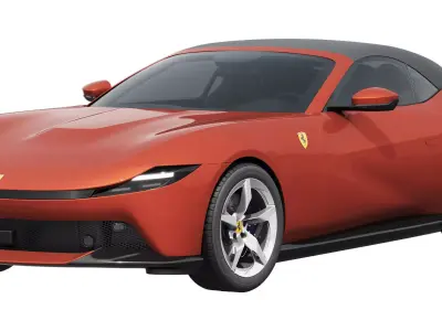 Ferrari Amalfi Spider 2027 3D model