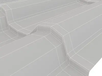 Roof tile standard Free 3D model