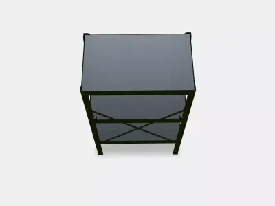 BROR Shelving unit 3 Low-poly 3D model