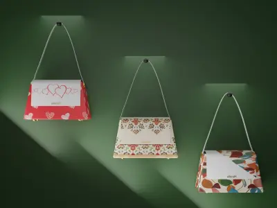 fashion bags 3D model